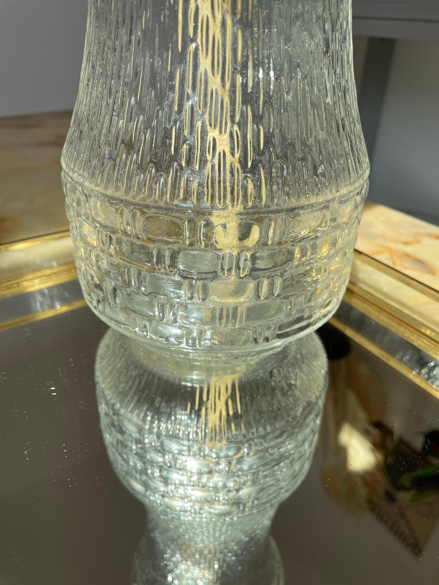 Vase style campagne chic à motifs tressés - Les Ateliers de Minnie Valentine