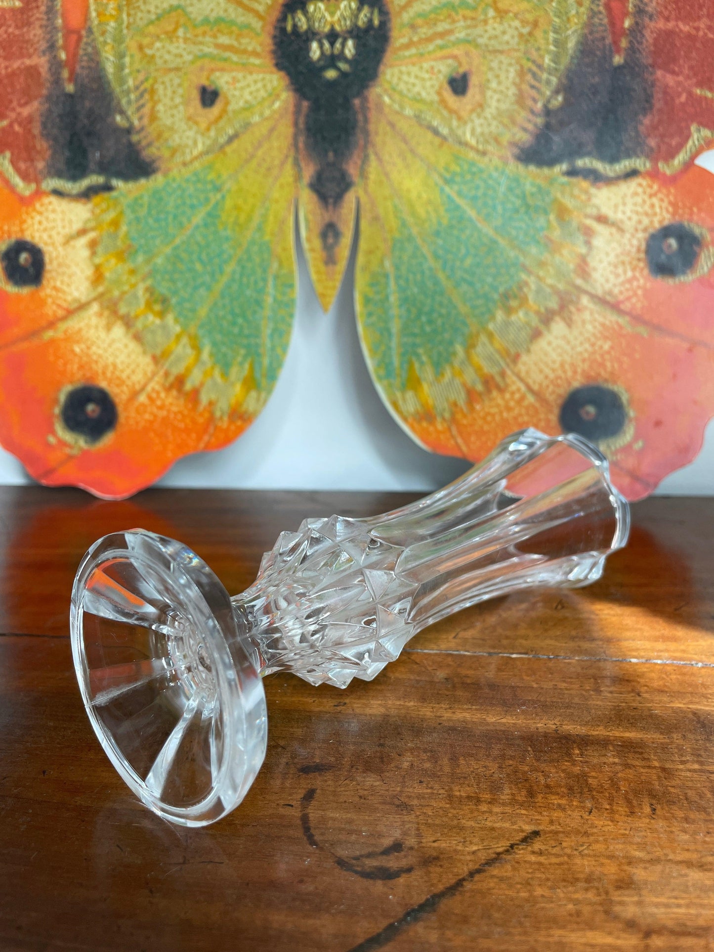 Vase soliflore en cristal d'Arques - Les Ateliers de Minnie Valentine