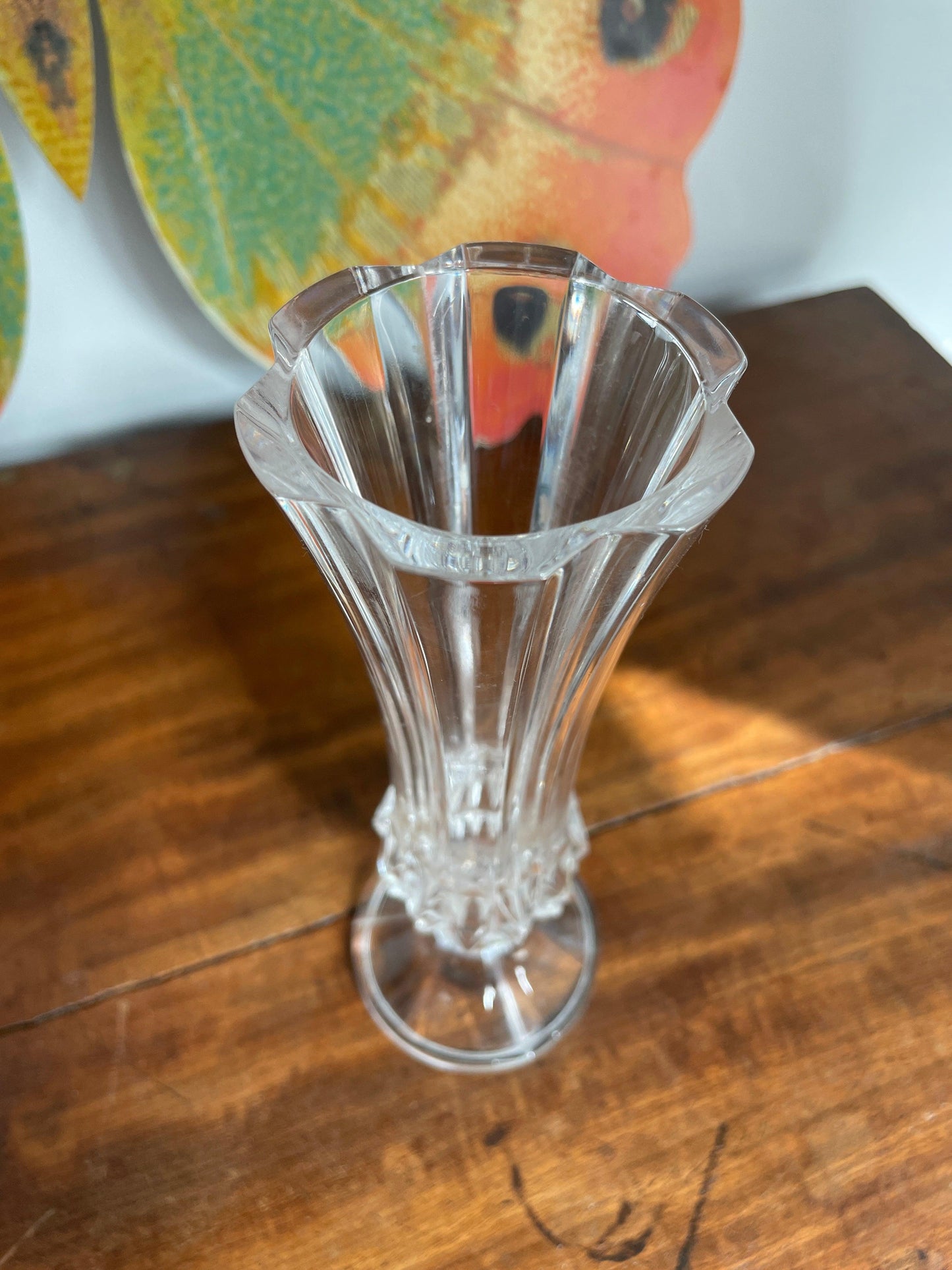 Vase soliflore en cristal d'Arques - Les Ateliers de Minnie Valentine