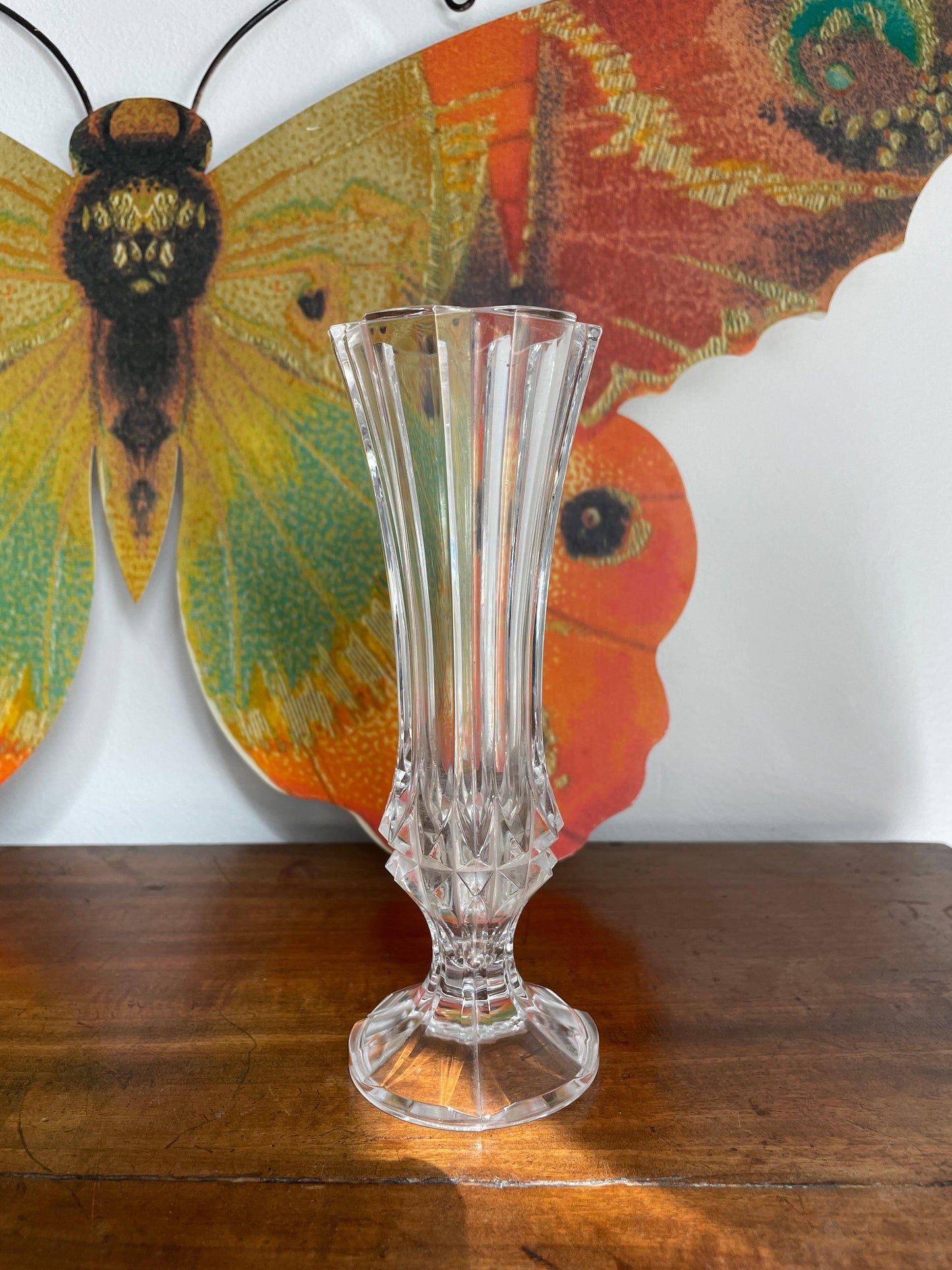 Vase soliflore en cristal d'Arques - Les Ateliers de Minnie Valentine