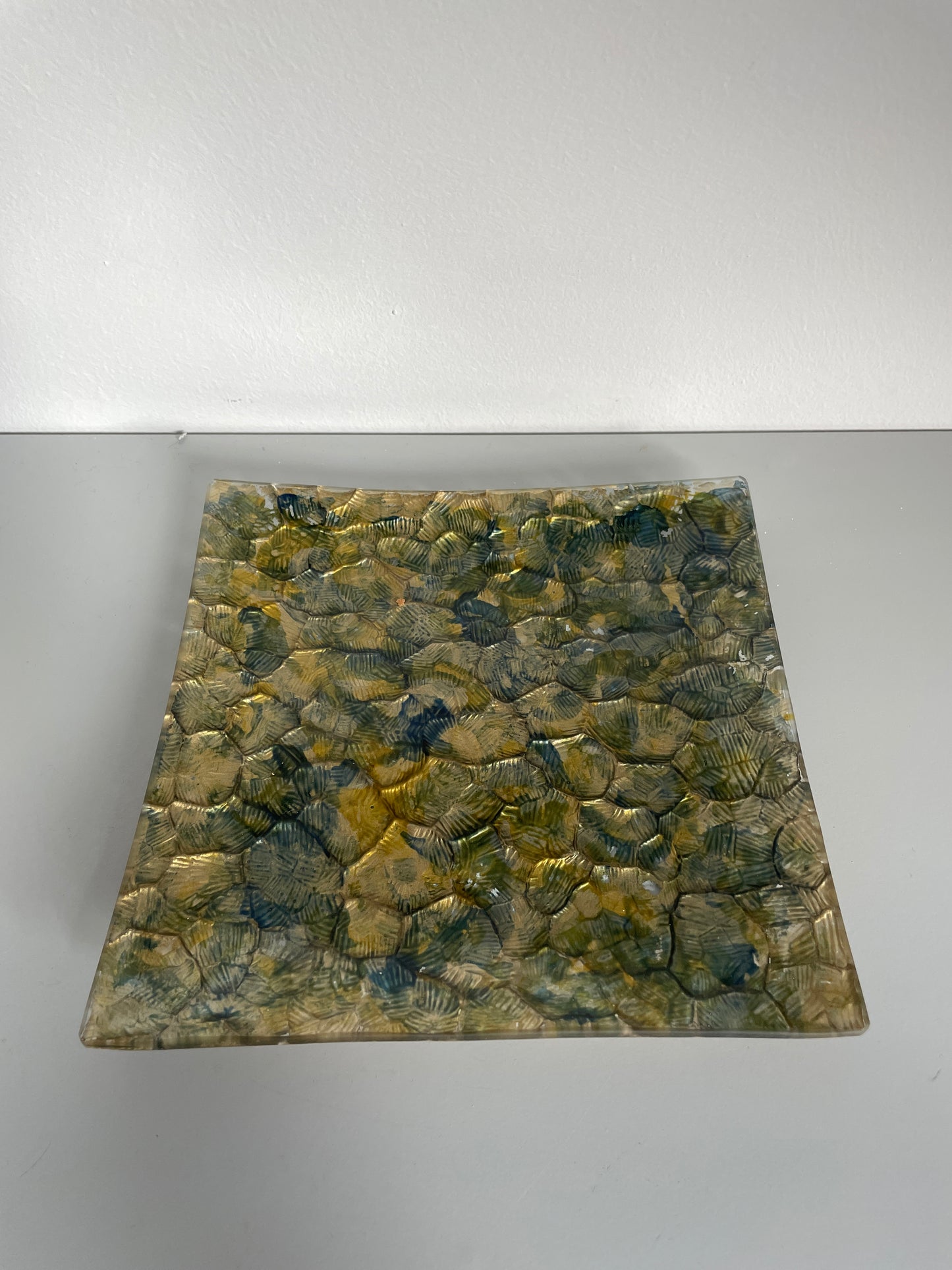 Plateau pour centre de table ou vide poche en verre - Les Ateliers de Minnie Valentine