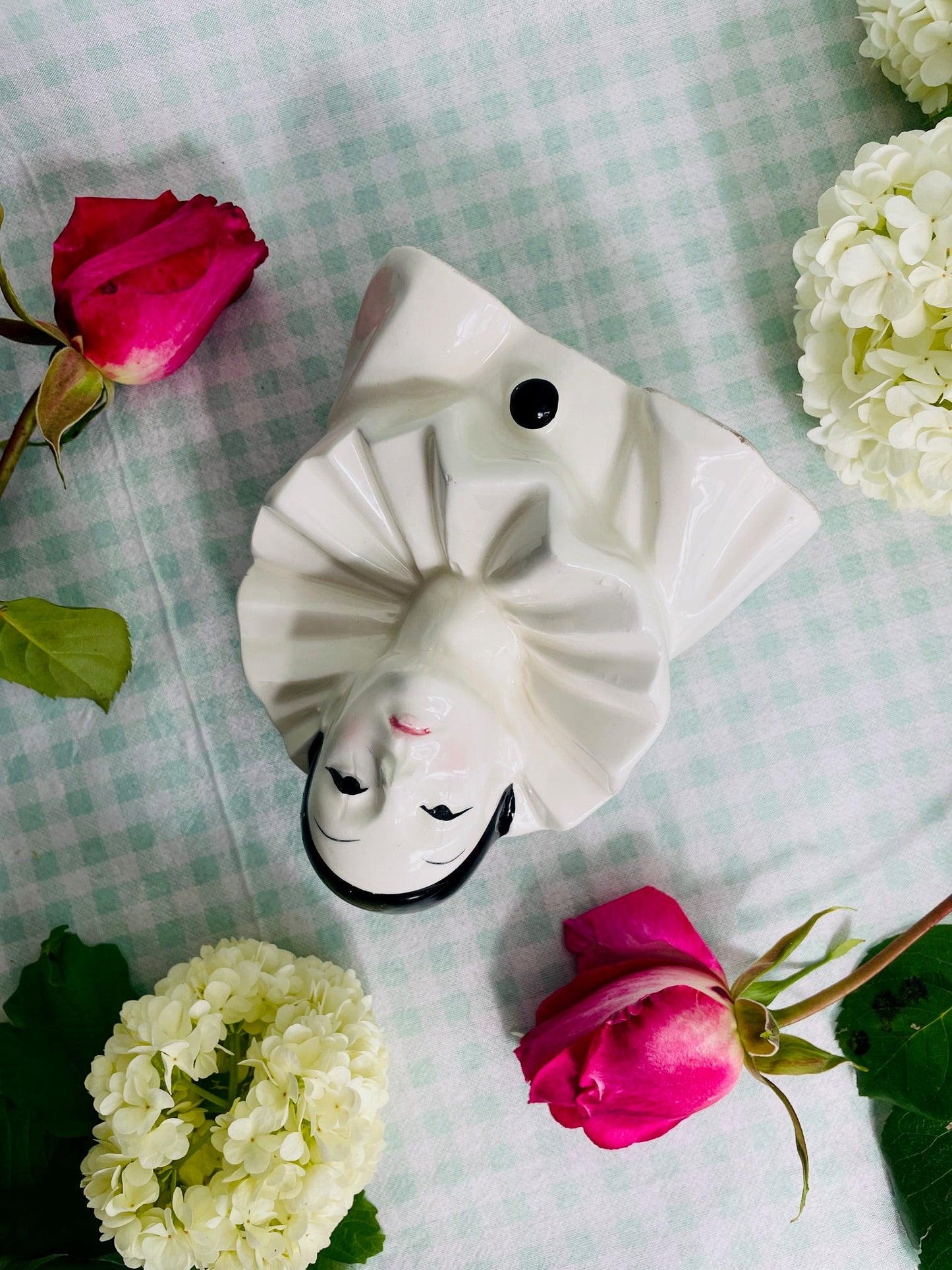 Figurine en céramique Pierrot - Les Ateliers de Minnie Valentine