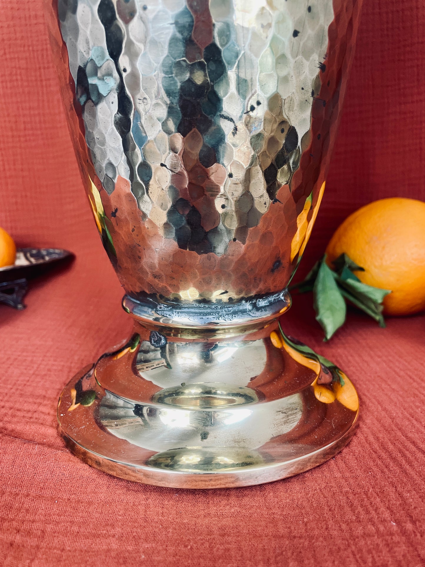 Vase amphore en bronze rénové Art Nouveau WMF