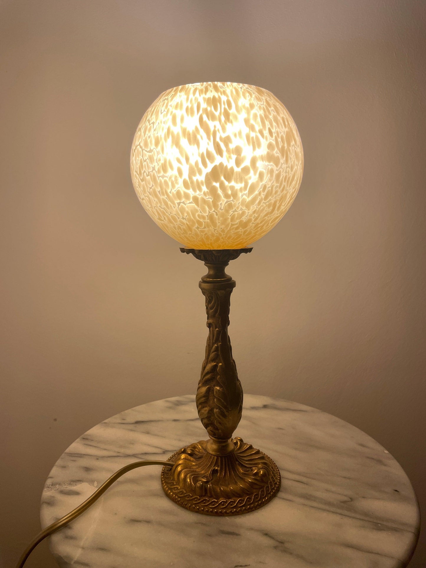Upcycling lampe à poser inspiration Vintage - Les Ateliers de Minnie Valentine