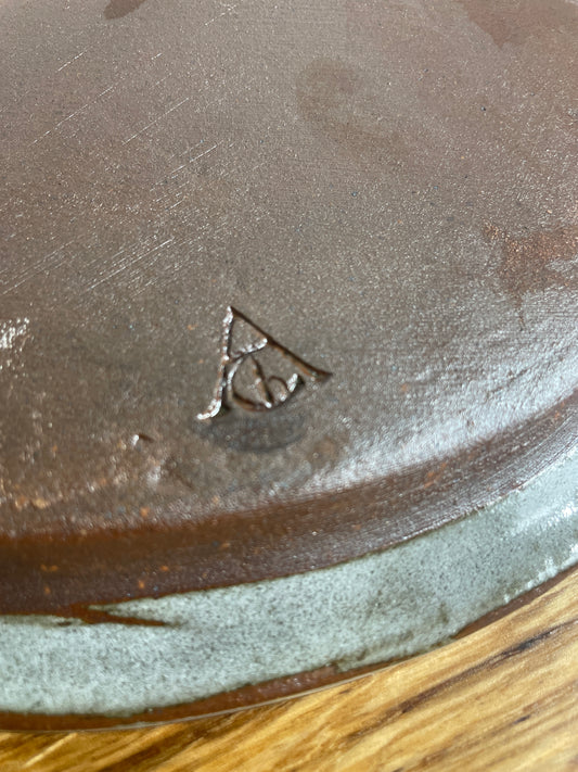 Assiette à raclette ou à fondue artisanale - Les Ateliers de Minnie Valentine