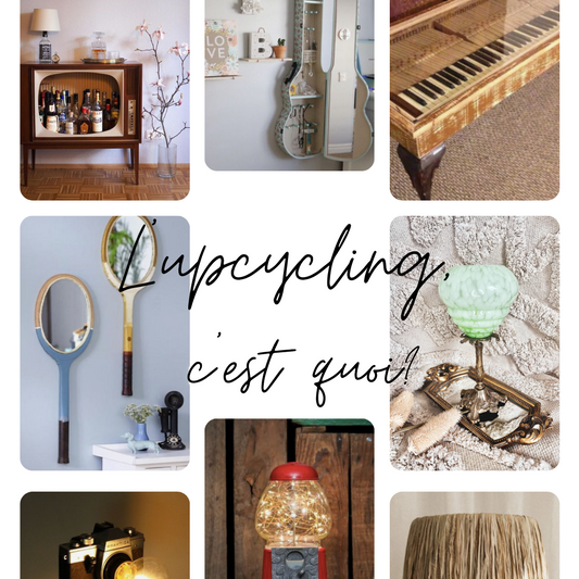 Les vertus de l'upcycling - Les Ateliers de Minnie Valentine