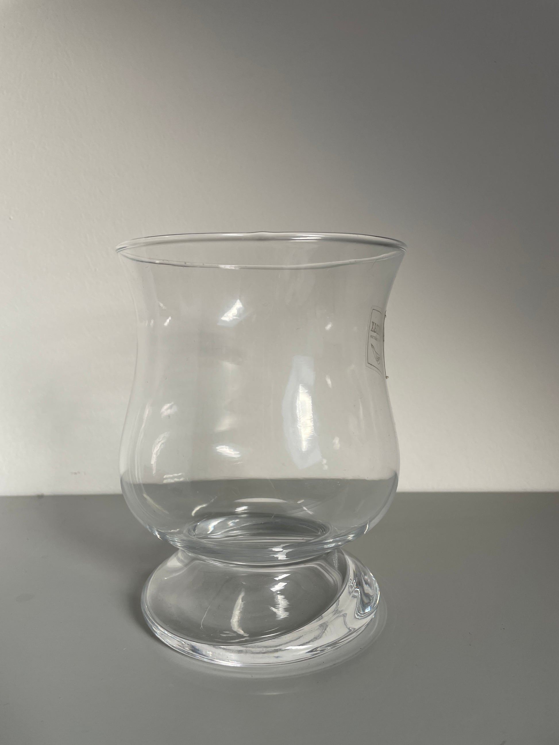 Vase bonbonnière Pomax en verre - Les Ateliers de Minnie Valentine