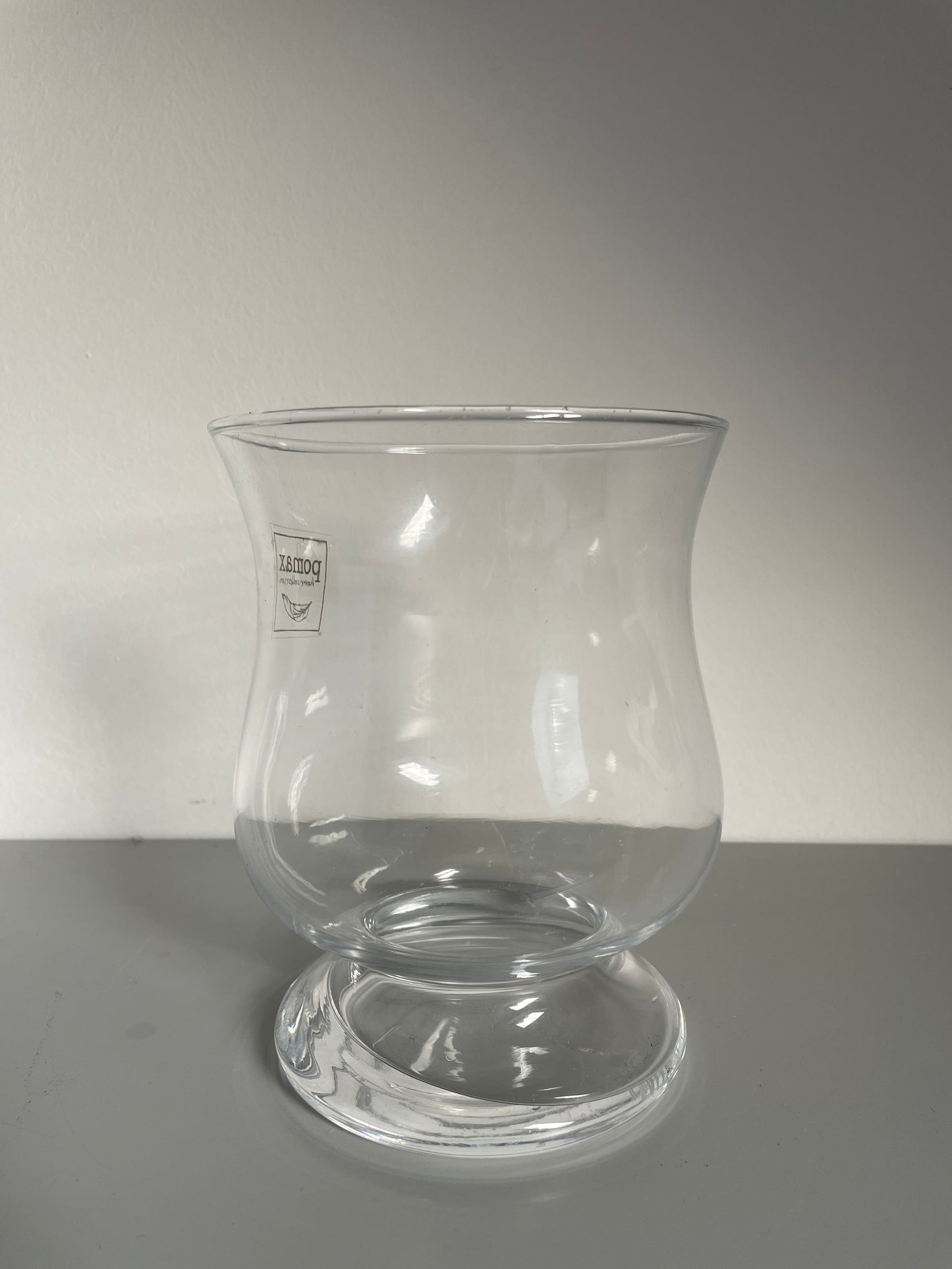 Vase bonbonnière Pomax en verre - Les Ateliers de Minnie Valentine