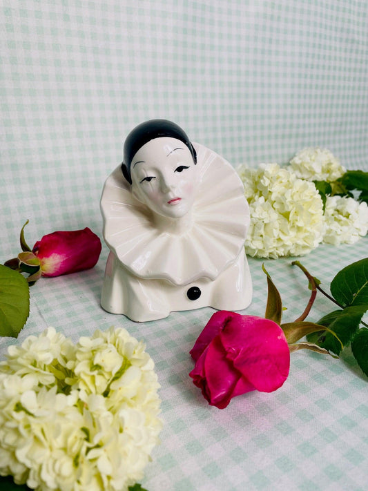 Figurine en céramique Pierrot - Les Ateliers de Minnie Valentine