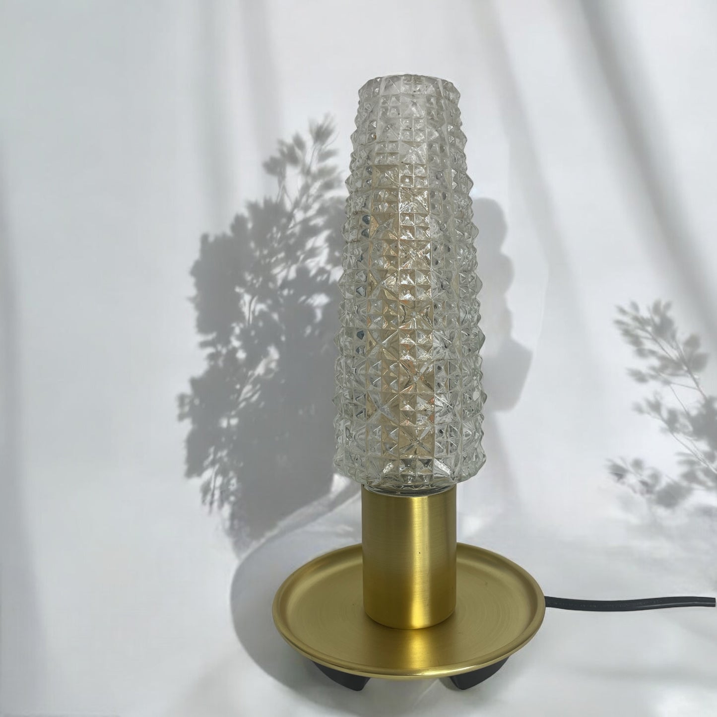 Lampe à poser inspiration Vintage upcycling